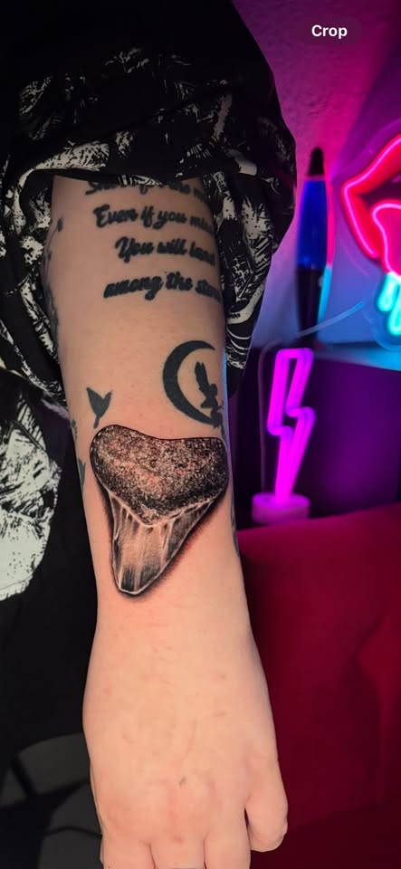 Black & Grey custom tattoo by Oscar Arce