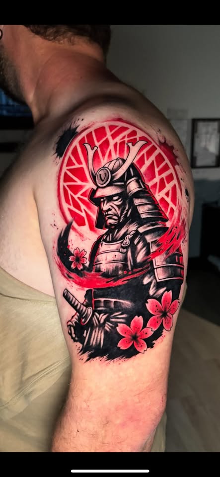Samurai — Color one-day session by Oscar Arce